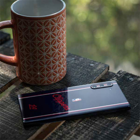 NBA LA Clippers Jersey Galaxy Note 10 Skin